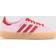 adidas Womens Sambae Trainers Bliss Pink Red Gum, 5