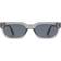 A.Kjærbede Solbrille Bror - Grey Transparent