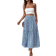 Shein Casual Floral Elastic Waist Mini Skirt