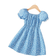 Shein Young Girl Summer Country Style Floral Dress Fresh Princess Dress For Outdoor Activities