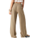 ASOS DESIGN Kakifärgade Linnebyxor Med Raka Ben Och Avslappnad Passform - Grön/A