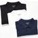 Jack & Jones Men's 3 Pack Slim Fit Polo Shirts Black/White/Navy
