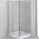 Hill Ceramic Duschkar Funkia 90x90 cm Kvadratisk