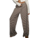 Missguided Textured Stripe Wide Leg Pants