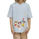 adidas Mickey Mouse Tee Kids - Wonder Blue/Crew Yellow