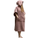 Bongusta Naram Poncho - Camel/Ultramarine