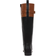 Giani Bernini Taharahh Memory Foam Knee High Riding Boots - Black/Brown Smooth