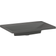 Hill Ceramic Tvättställsskåp Esquina Svart Matt 70 cm med Handfat Grå Matt