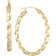 Simone I. Smith Twist Hoop Earrings in 18k Gold over Sterling Silver Gold Over Silver No Size