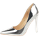 Shein WomenÂ MetallicÂ PointÂ ToeÂ StilettoÂ HeeledÂ CourtÂ PumpsÂ 7.2Â PumpÂ PatentÂ Shoes