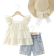 Shein Young Girl Cute Ladylike Embroidered pcs Daily Wear Outfits For Summer