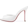 Christian Louboutin Bridal Me Dolly Patent Leather Mules - White