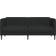 vidaXL 2-sits svart tyg Soffa 176cm 2-sits