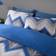 OHS Abstract Zigzag Set Navy/Grey Multi Duvet Cover Blue, Grey (230x220cm)