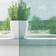 vidaXL Voile-Gardiner Med Stanglommer 2 Stk Turkis 140x225cm