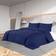 vidaXL Ensemble De 140x200 cm Microfibre Housse de couette Bleu (200x140cm)
