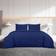 vidaXL Ensemble De 140x200 cm Microfibre Housse de couette Bleu (200x140cm)