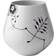 Royal Copenhagen Sort Mega Riflet Vase Vas 20.5cm