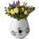 Royal Copenhagen Sort Mega Riflet Vase Vas 20.5cm
