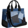 Coach Cargo Tote Bag With Patchwork - Lh/Denim Multi