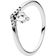 Pandora Classic Wishbone Ring Sterling Silver Clear