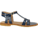 Angulus Feminin Sandal Med Stropper Og Ankel Dam - Platta