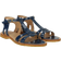 Angulus Feminin Sandal Med Stropper Og Ankel Dam - Platta