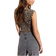New Look Tætsiddende bodystocking med firkantet hals og leopardprint-Brun