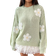 Shein Women Winter Floral Dropped Shoulder Long Sleeve Casual Sweater Fall Outfits