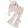 Shein Tween Girl Solid Hooded Tee & Flare Leg Pants