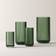 Lyngby Porcelæn Glass Copenhagen Green Vas 25cm