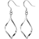 Shein 1pair Personality Spiral & Wavy & Curvy Design Artistic Earrings With Unique Aesthetic