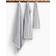 H&M Stripet 50x70 - Sort Gjestehåndkle Hvit, Svart (70x50cm)