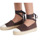 Tory Burch Cap-Toe Espadrille - Dark Cocoa/Ceramic Taupe