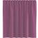 vidaXL Voile-gardiner Med Løkker 140x140 cm Lilla 2 Stk 140x140cm