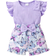 Shein Young Girl pcs Elegant Sweet And Cute Top With Bowknot Detail And Ruffled Hem And Bow Detail Printed Shorts Suitable For Summer Casual Vacation And Pa