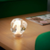 Loom Design Ice Ball Portable Tischleuchte Ø 10,5 cm Chrom Tischlampe 10cm