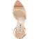 Steve Madden Women's Beki Two-Piece Flare-Heel Sandals Natural Mesh 8.5M