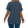 Shein Plus Casual VNeck Rolled Sleeve Plain TShirt Summer