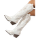 Shein New Womens Pointed Toe Western Boots With Thick Heels Floral Embroidery OverTheKnee High Fashion Boots For Outdoor