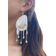 Shein 1pair Personality Fashion Tassel Cowboy Hat Design Earrings Suitable For Women's Daily Wear