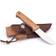 Øyo Femunden Knife W/Leather Sheath Brown Friluftskniv