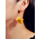 Shein Flower Design Drop Earrings