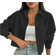 Shein Long Sleeve ButtonFront Solid Color Minimalist Shirt With Random Floral Pattern