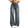 Shein Lässige Verwaschen-Retro Jeans - Geradem Bein