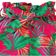 Shein Young Girl Summer Vacation Solid Color Short Sleeve Top And Tropical Print Shorts Outfit