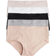 H&M Mama Hipster Briefs 5-pack - Light Beige/White/Black