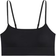H&M Wattiertes Bralette Seamless - Schwarz
