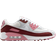 Nike Air Max 90 SE Damenschuh - Weiss/Dunkelrot/Rosa