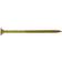 Wickes Single Thread Zinc & Yellow Screw 5 X 50mm Pack Of 200 200pcs